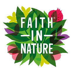 Faith in nature logo - link to Faith in Nature website for Beauty and bodycare products, 100% Naturally Fragranced, Ethical Products.