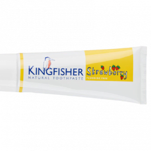 Kingfisher Strawberry Fluoride Free Toothpaste