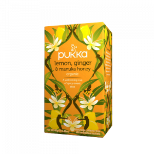 Pukka Lemon, Ginger & Manuka Honey Organic Tea