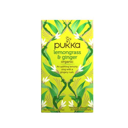 Pukka Lemongrass & Ginger Organic Tea F