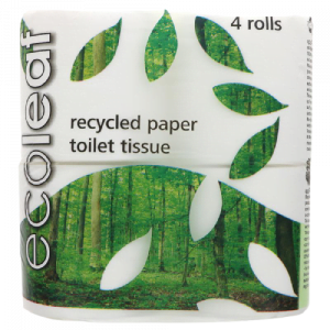 Ecoleaf Recycled Paper Toilet Tissue