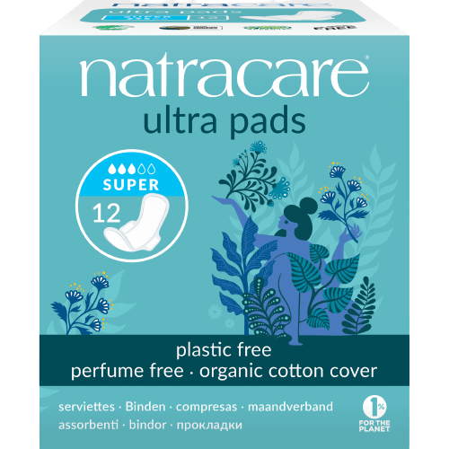 Natracare Cotton Ultra Pads Super