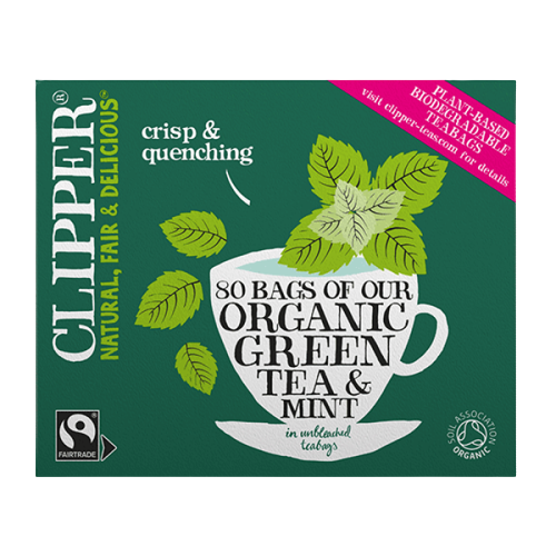 Clipper Organic Green Tea and Mint
