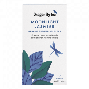 Dragonfly Moonlight Jasmine Organic Scented Green Tea