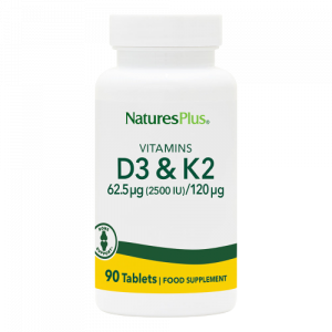 NaturesPlus Vitamins D3 & K2