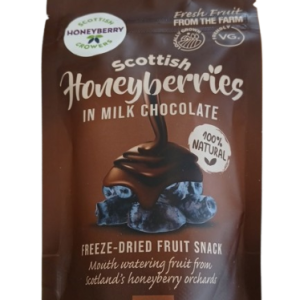 Arbuckle's Freeze-Dried Chocolate Coated Honeyberries Front